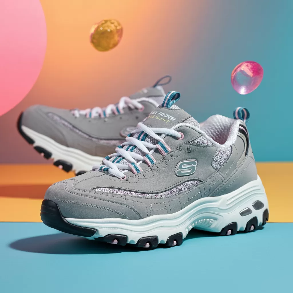 Skechers Women's Bobs D'Lites-Instant Delight Sneakers