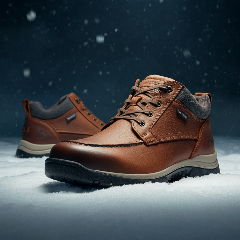 waterproof leather shoes for winter
