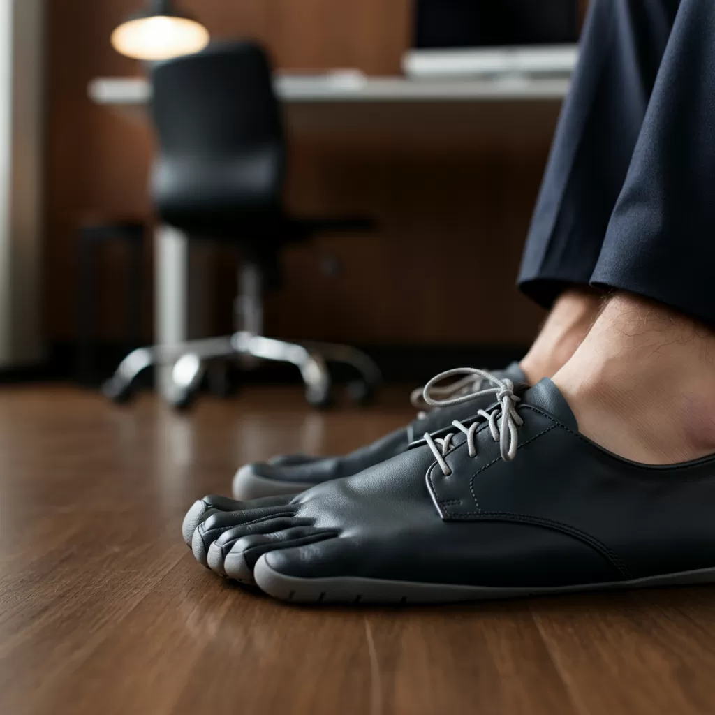 Barefoot dress shoes
