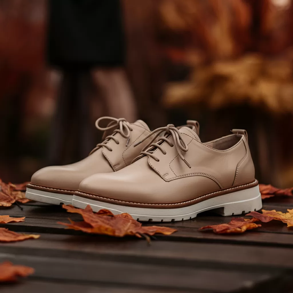 Beige shoes
