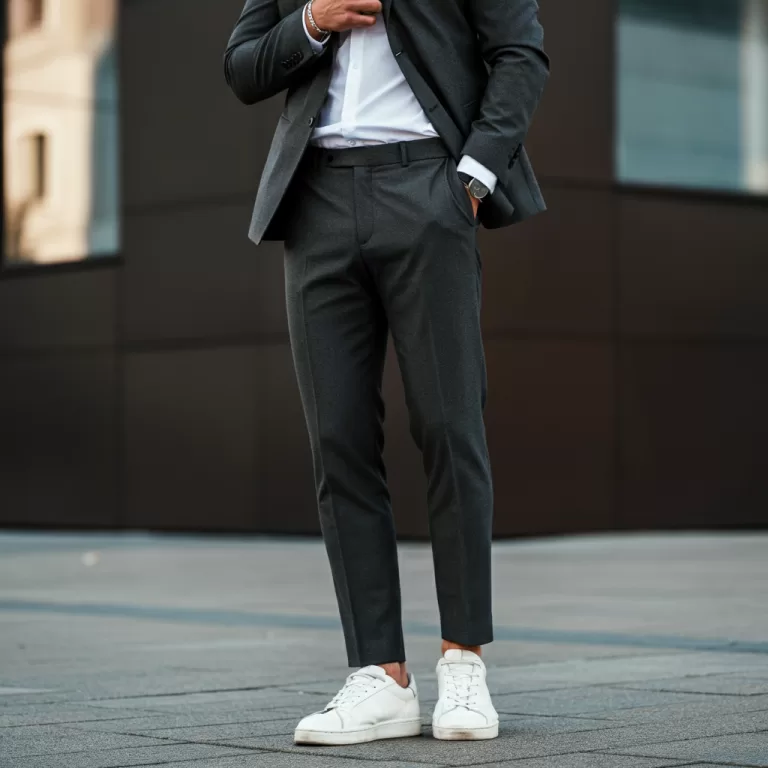 sneakers wear with suits.